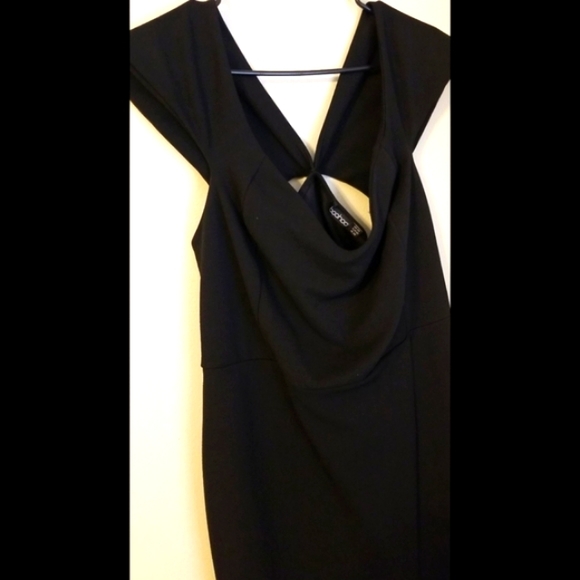 🆕️ LISTING!! BOOHOO OFF SHOULDER WRAP MIDI DRESS - Picture 15 of 16